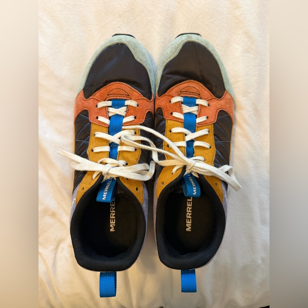 Merrell Women’s Color block Suede Hiking Sneakers- Size 10